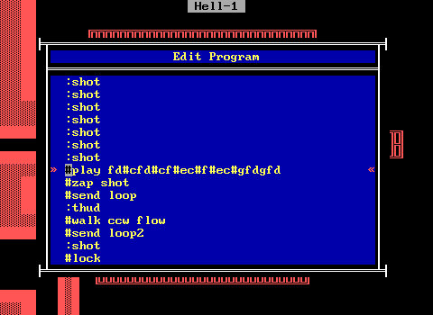 Viper code from Caves of ZZT.