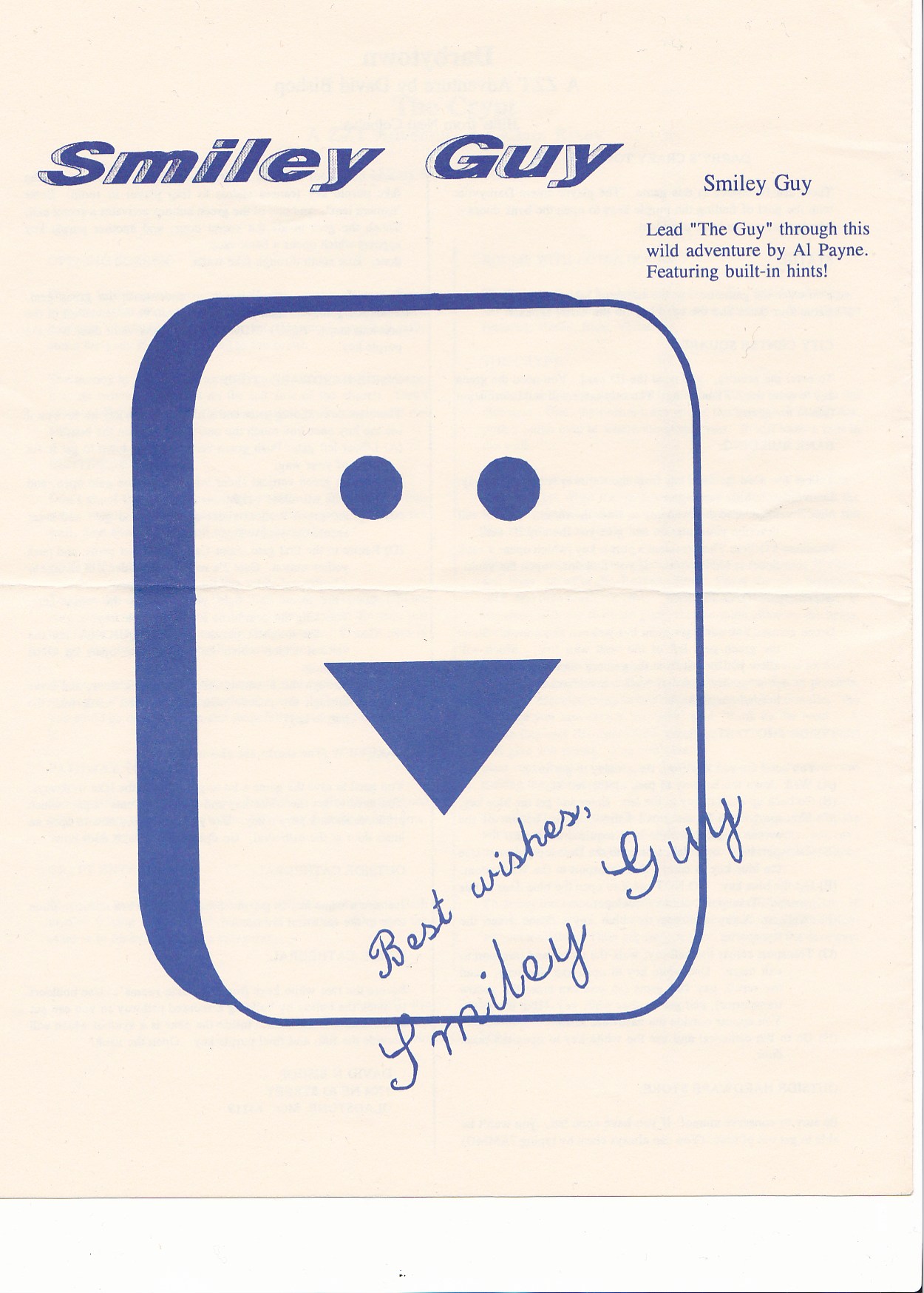 Smiley Guy Ad